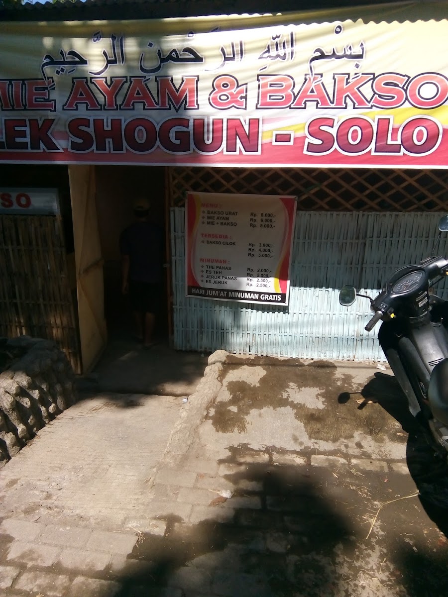 Mie Ayam & Bakso Lek Shogun Solo Menu 1