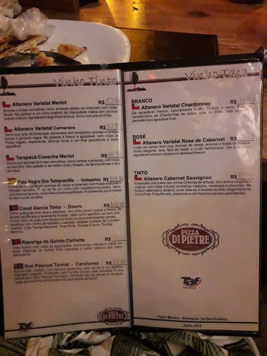 Pizza Di Pietre Menu 8