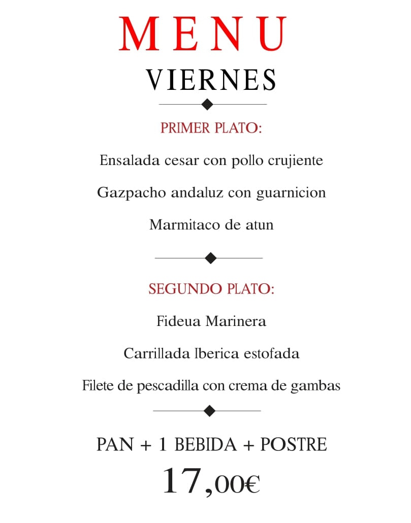 Restaurante Los Pacos Menu 2