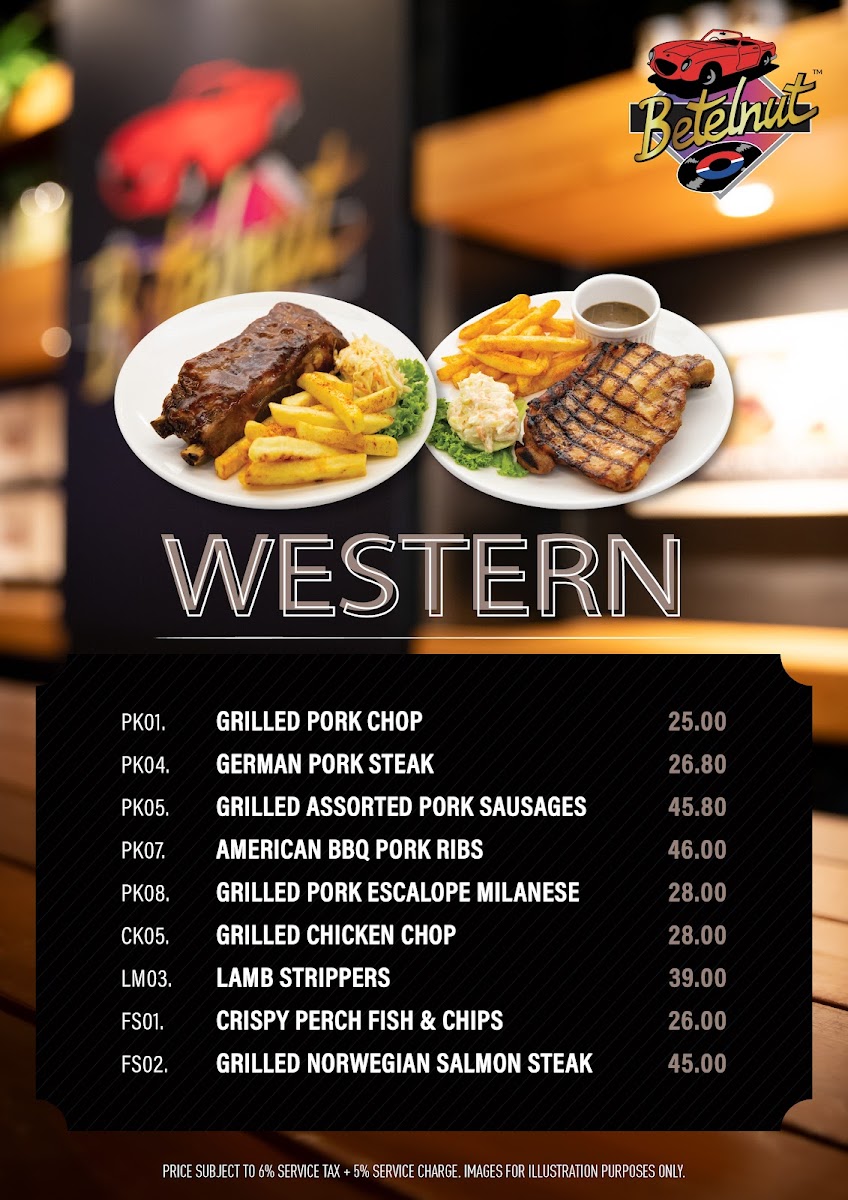 Betelnut PJ Menu 5