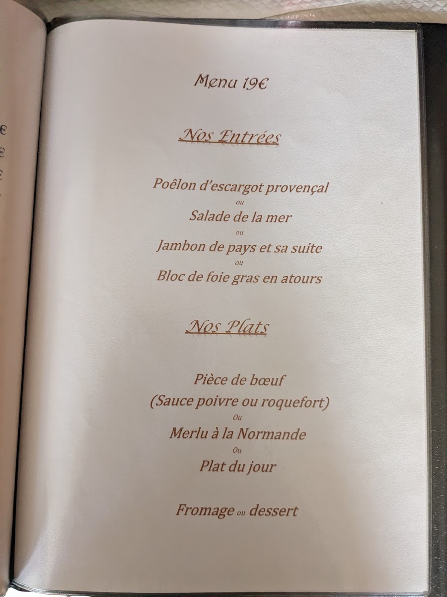 Blanche de Castille Menu 6