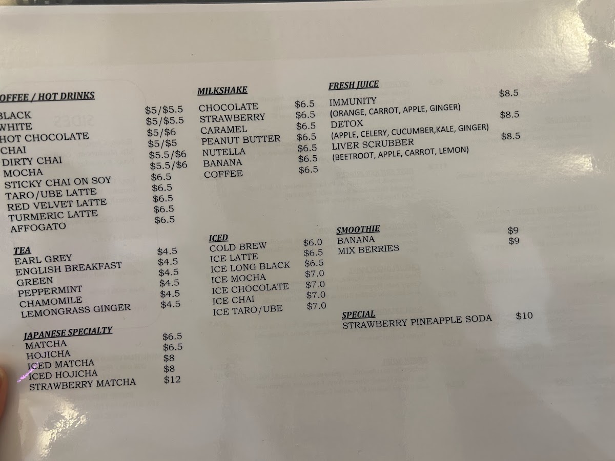 ZENIUS Menu 4