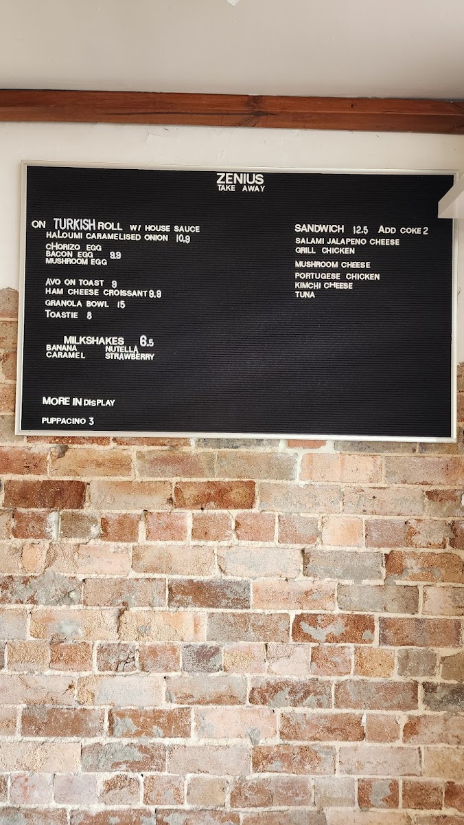 ZENIUS Menu 7