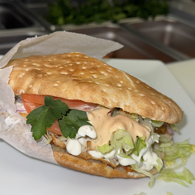 Pita Au Poulet Chicken Pita