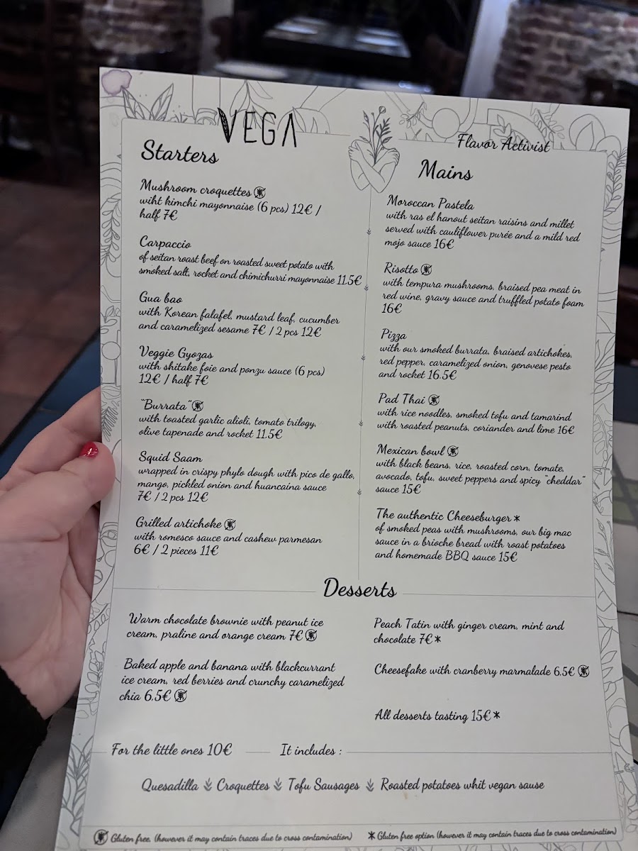 VEGA Alamo Menu 10