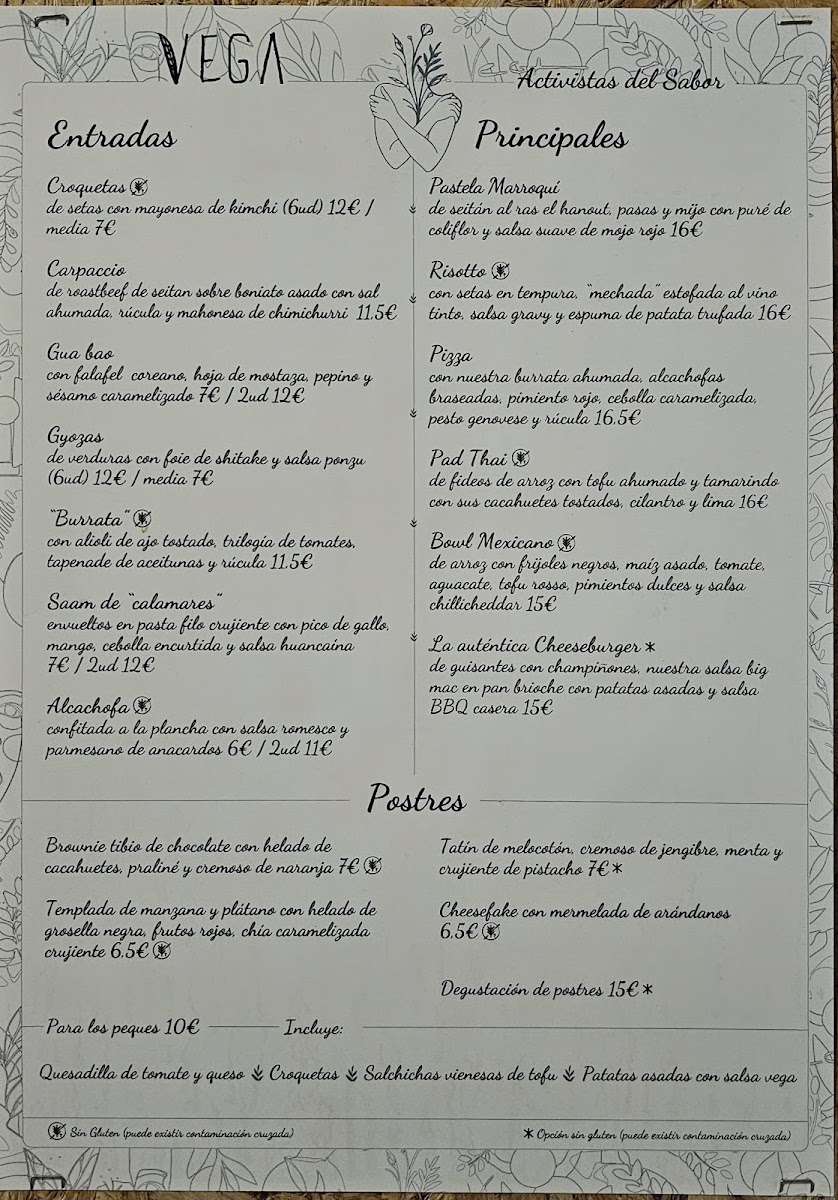 VEGA Alamo Menu 4