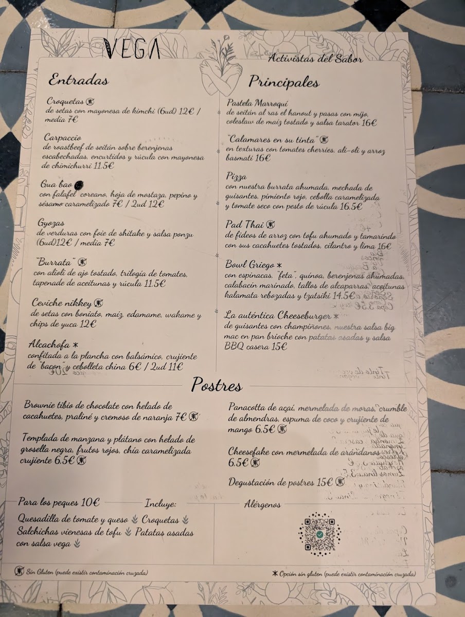 VEGA Alamo Menu 9