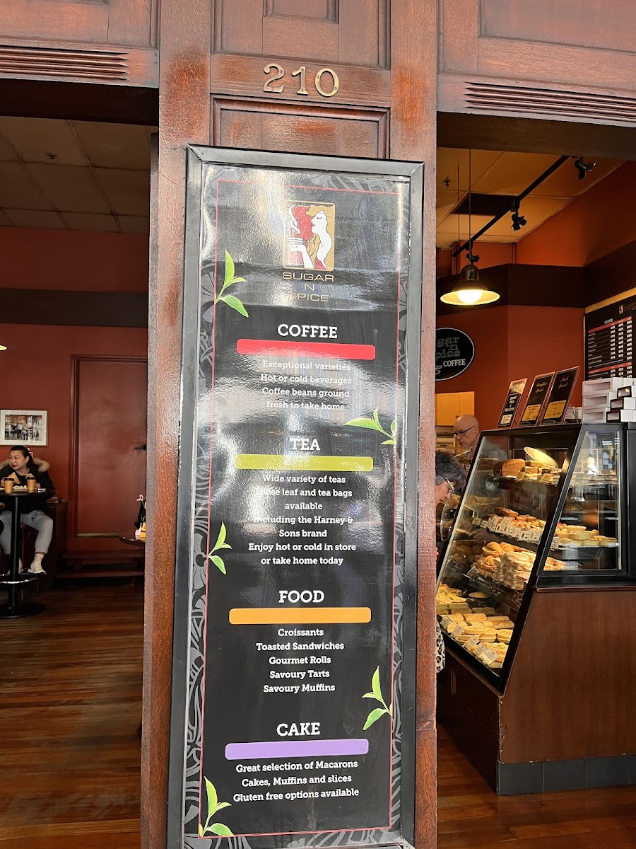 Sugar 'N Spice Cafe Menu 6