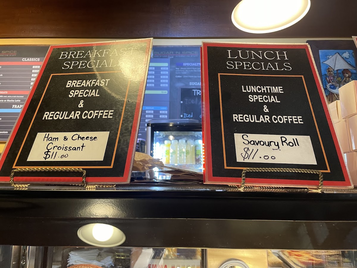 Sugar 'N Spice Cafe Menu 7
