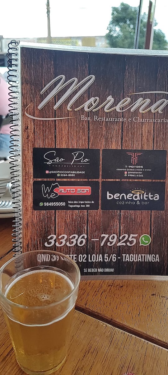 MORENO BAR Menu 8