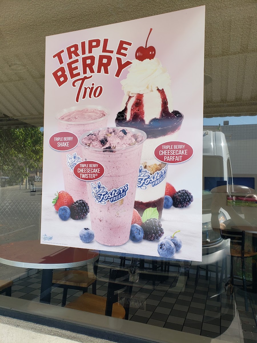 Fosters Freeze Menu 6
