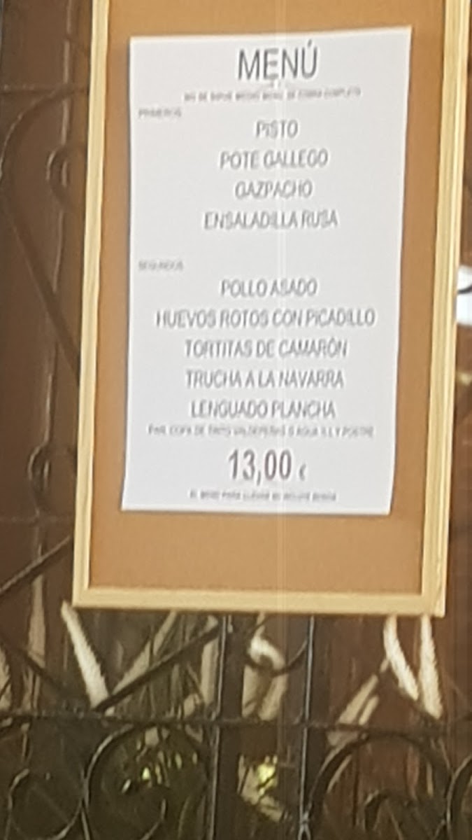 Restaurante Miratoros Menu 6