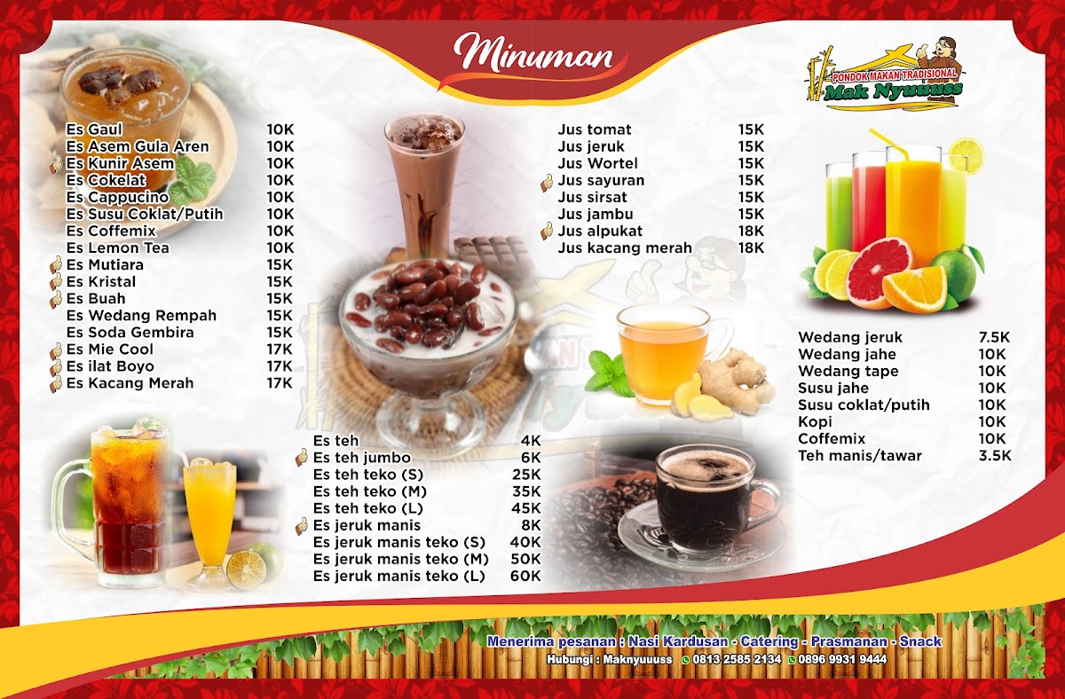 Mak Nyuuuss Pondok Makan Tradisional Menu 4