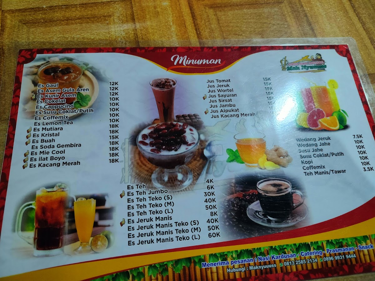 Mak Nyuuuss Pondok Makan Tradisional Menu 6