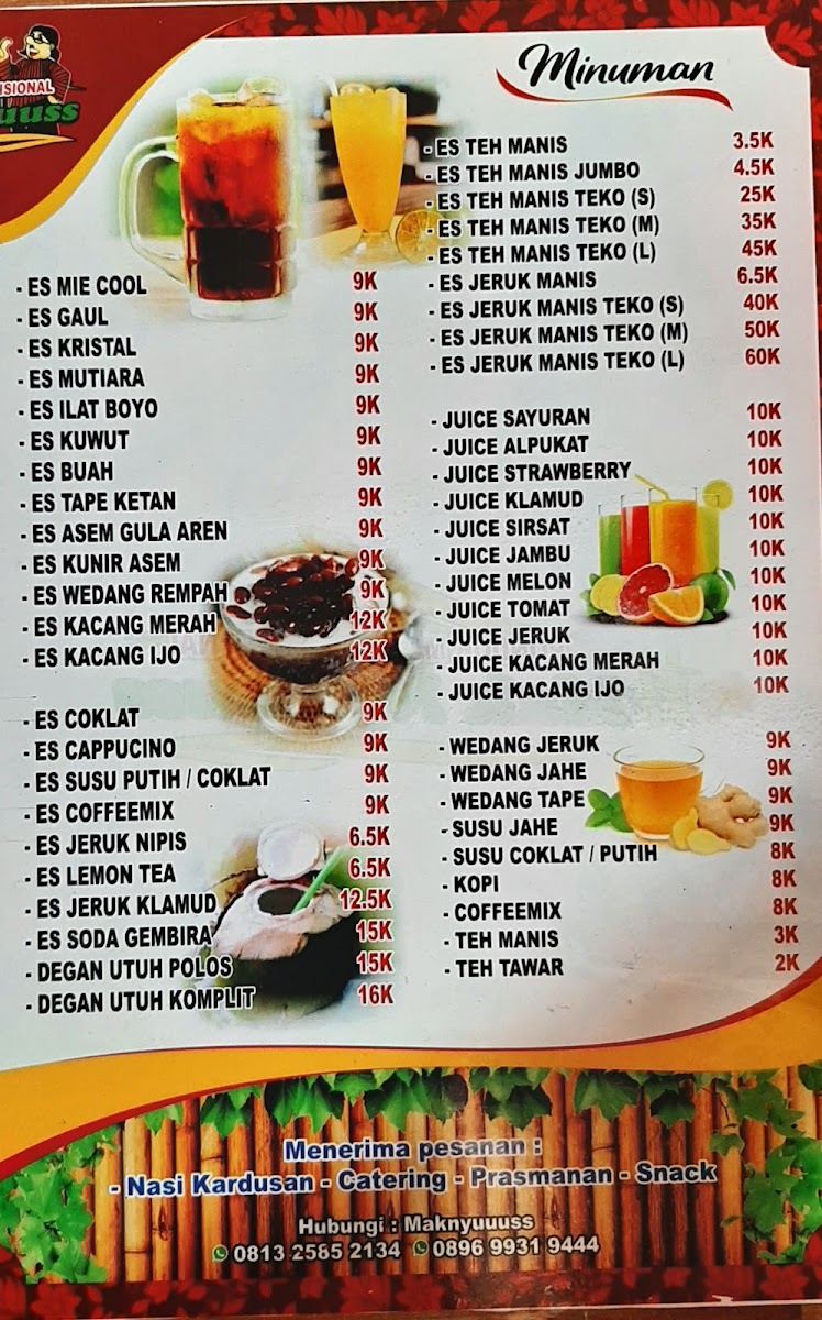Mak Nyuuuss Pondok Makan Tradisional Menu 8