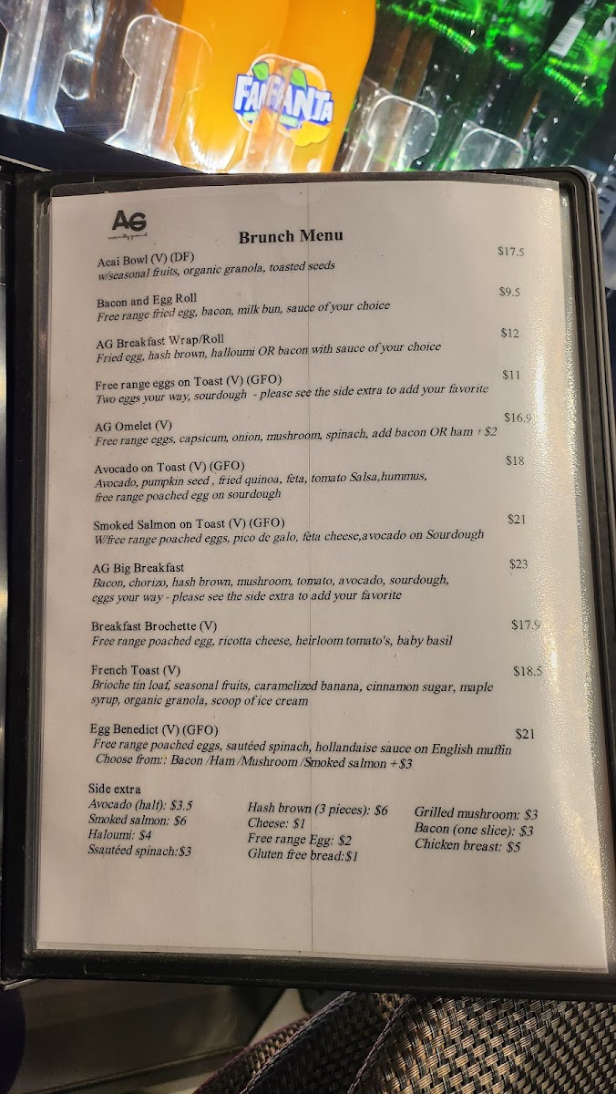 Assembly Ground Menu 10