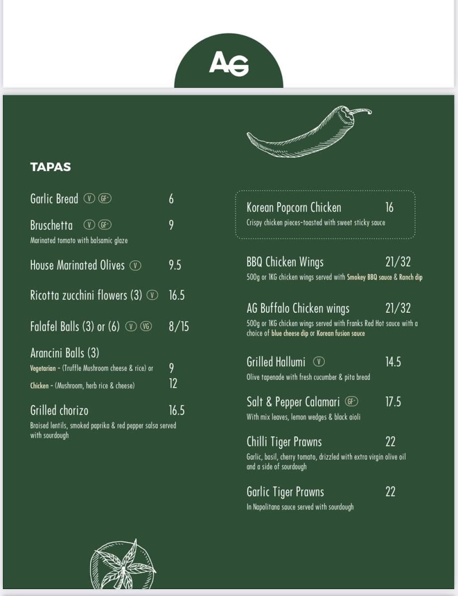 Assembly Ground Menu 2