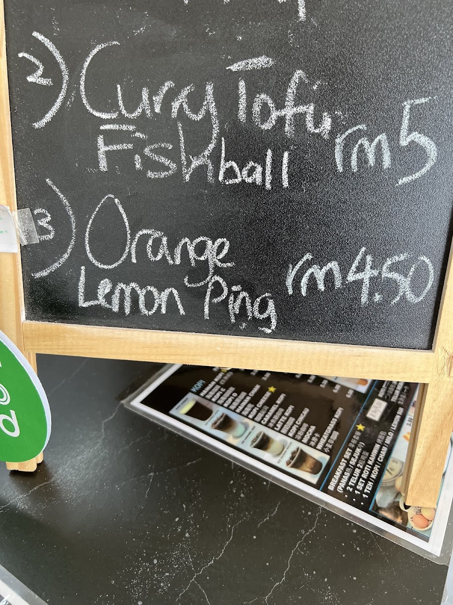 Hainan Kopi Kolombong Menu 10