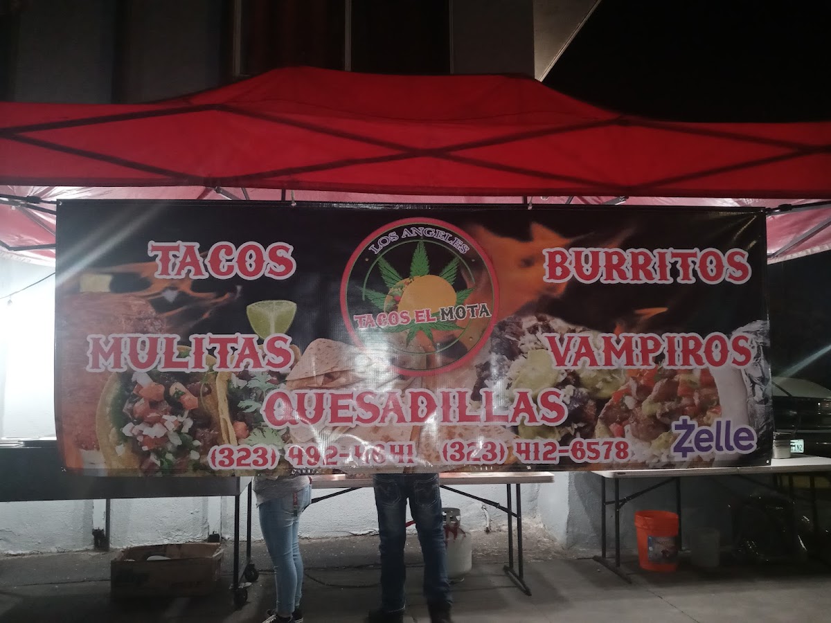 Tacos mota Menu 2