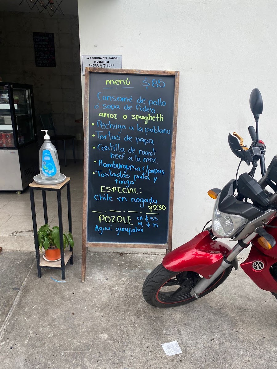 La Esquina del Sabor Menu 10