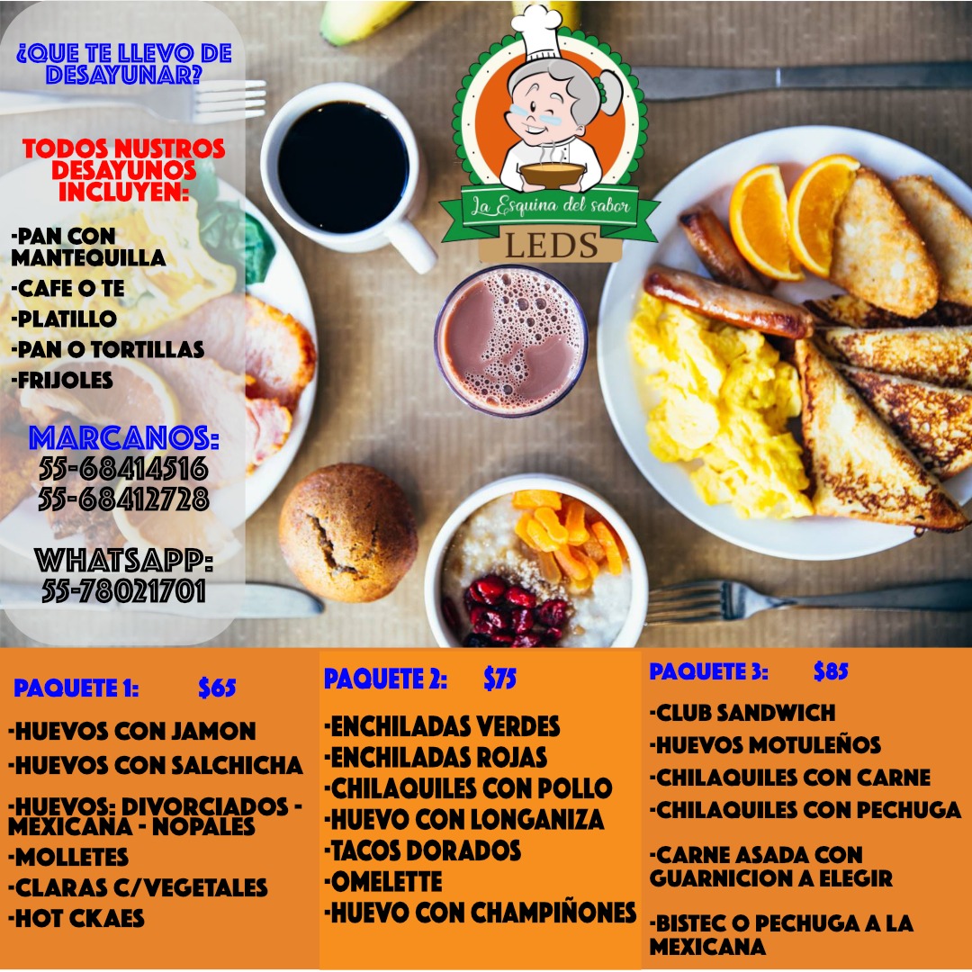 La Esquina del Sabor Menu 3