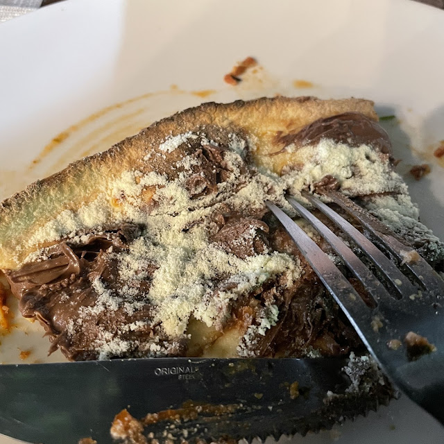 Pizza de Chocolate Com Ninho
