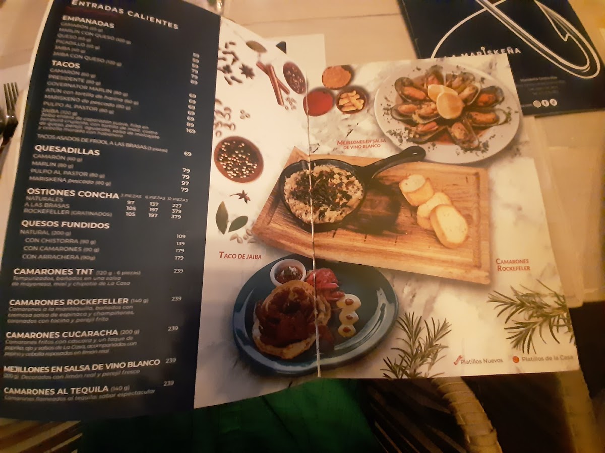 La Mariskeña Campestre Menu 10