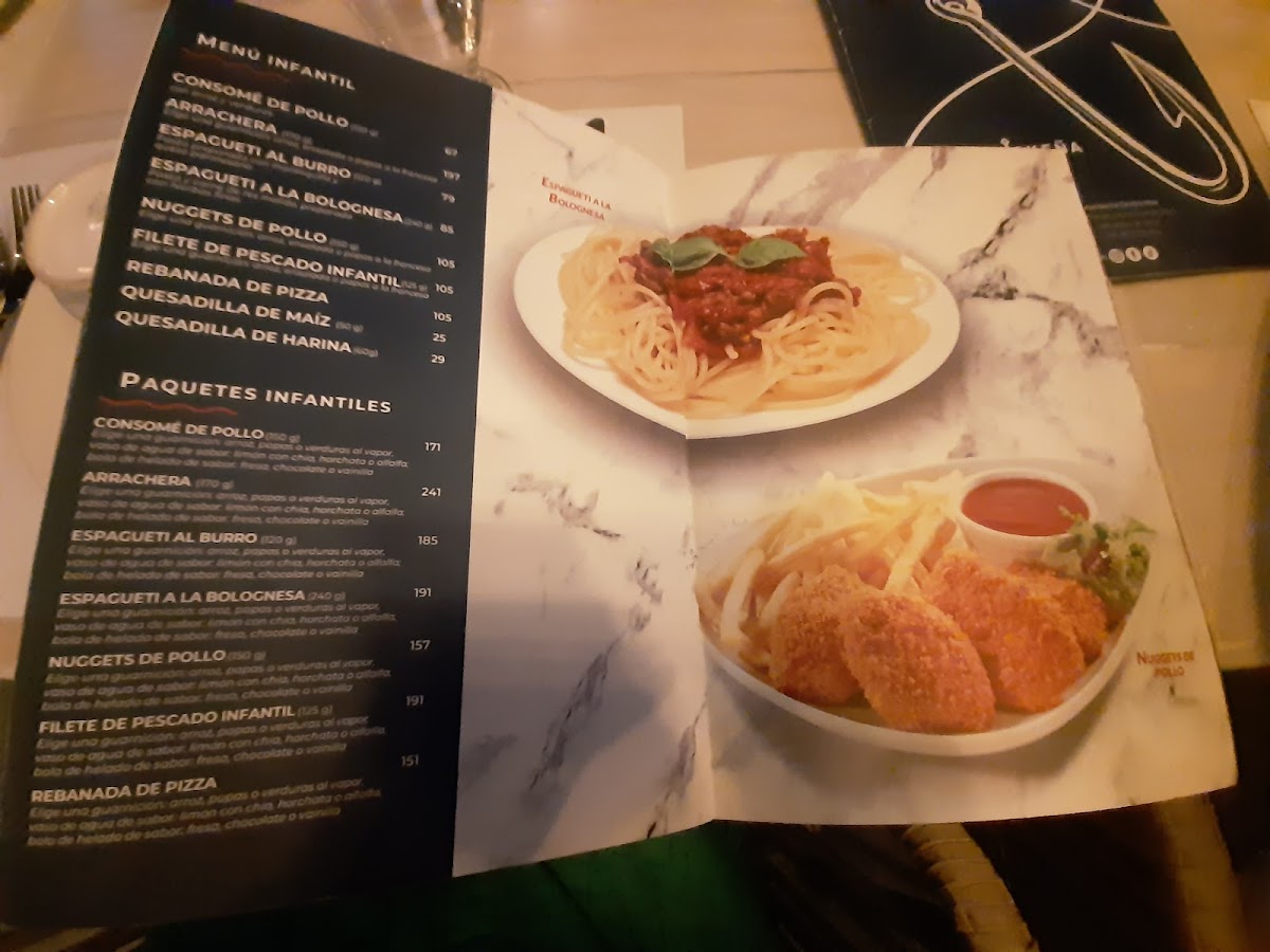 La Mariskeña Campestre Menu 2