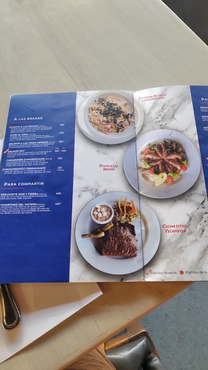 La Mariskeña Campestre Menu 5