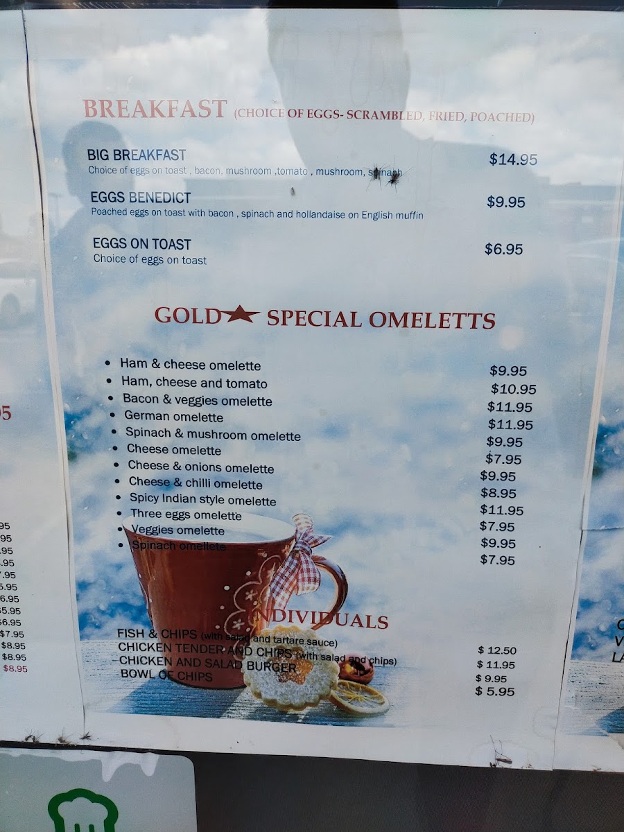 Gold Star Cafe Lynbrook Menu 1