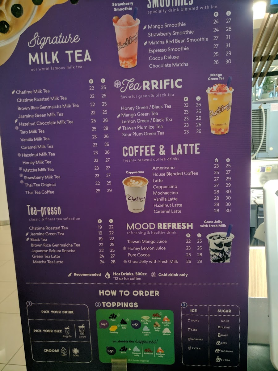 Chatime - Pluit Village Jakarta Menu 3