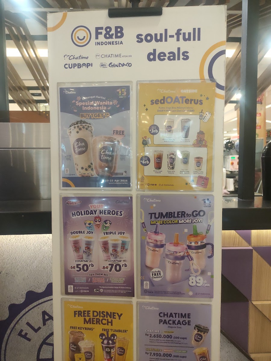 Chatime - Pluit Village Jakarta Menu 7