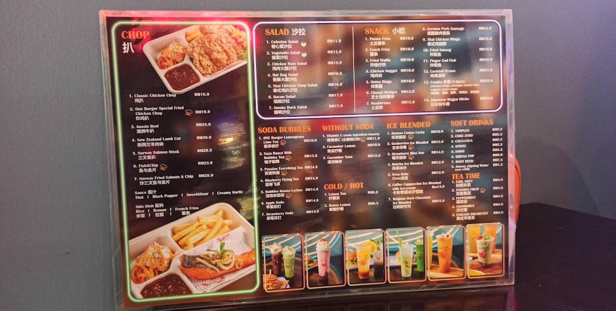 One Burger#one laksa house Panorama Menu 3