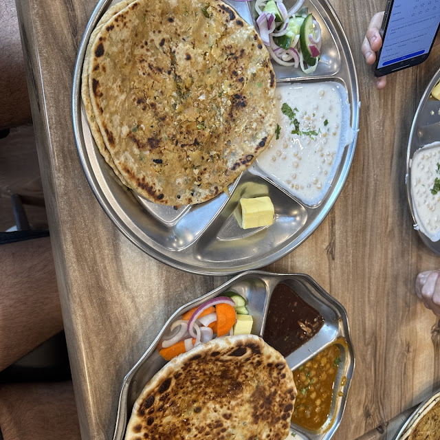 Amritsari Kulcha Plate