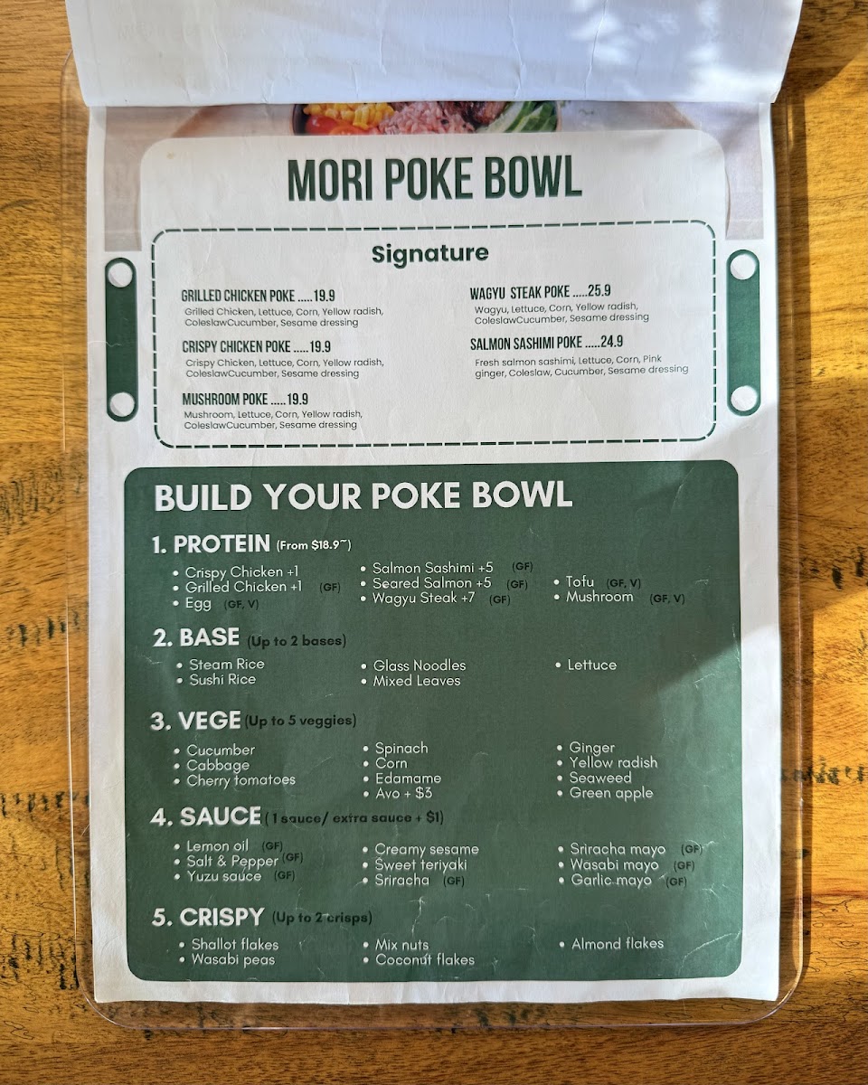 Cafe Mori Menu 5