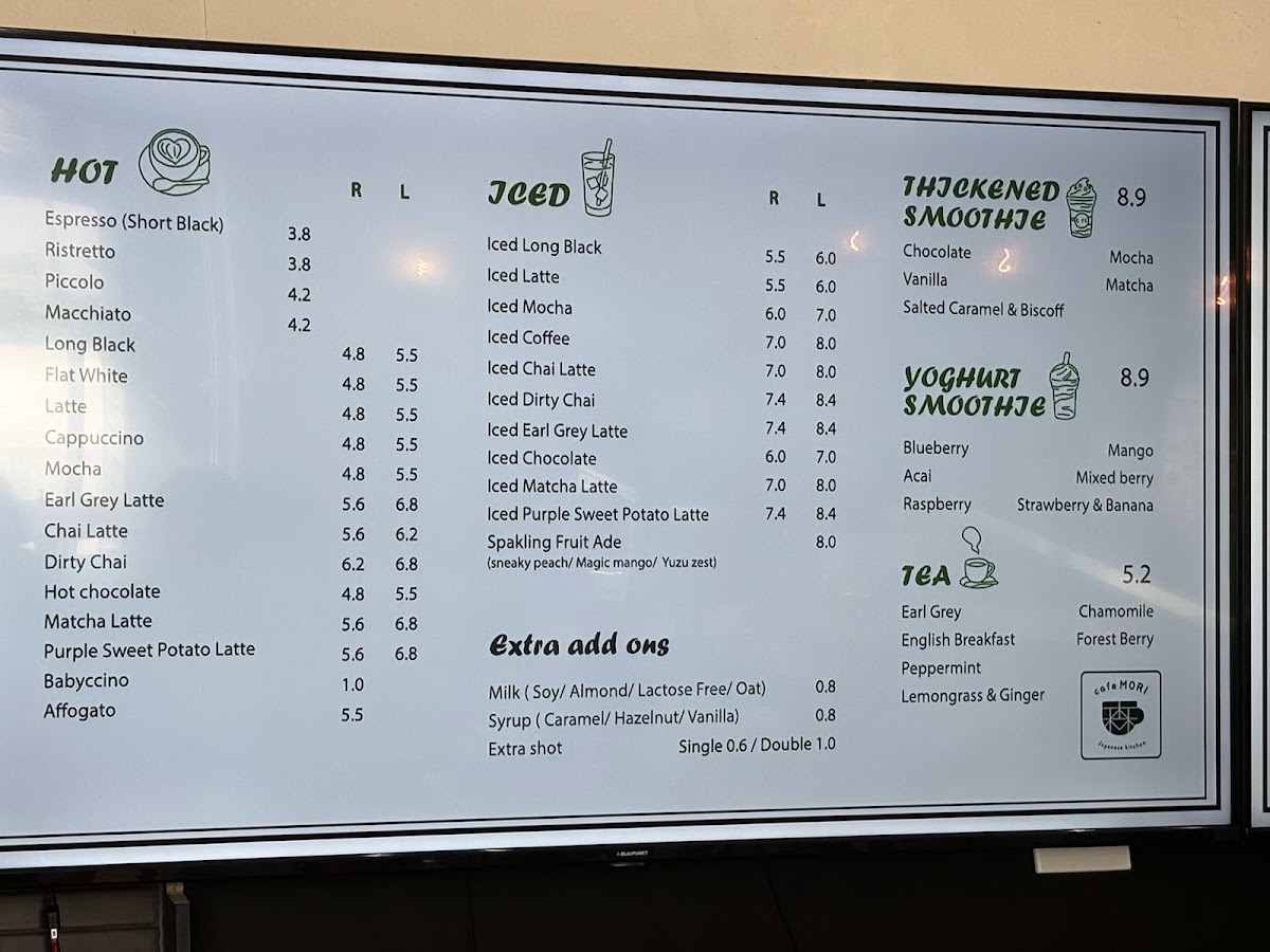 Cafe Mori Menu 6