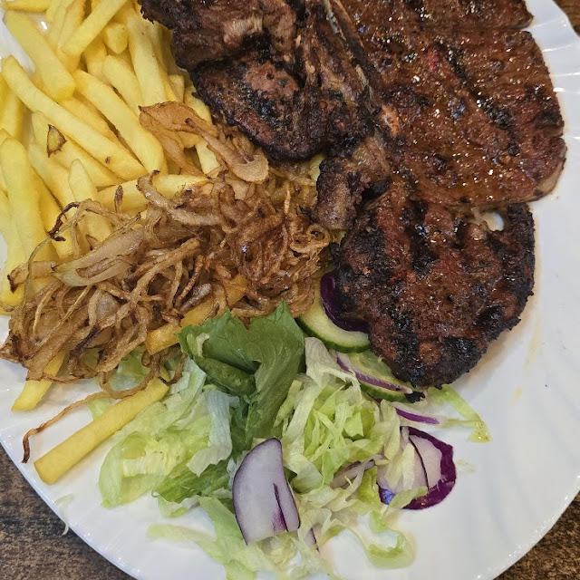 Beef Steak Fries & Crispy Fried Onions