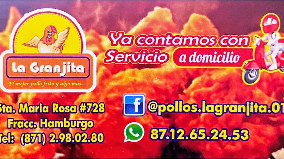 Pollos La Granjita Menu 1