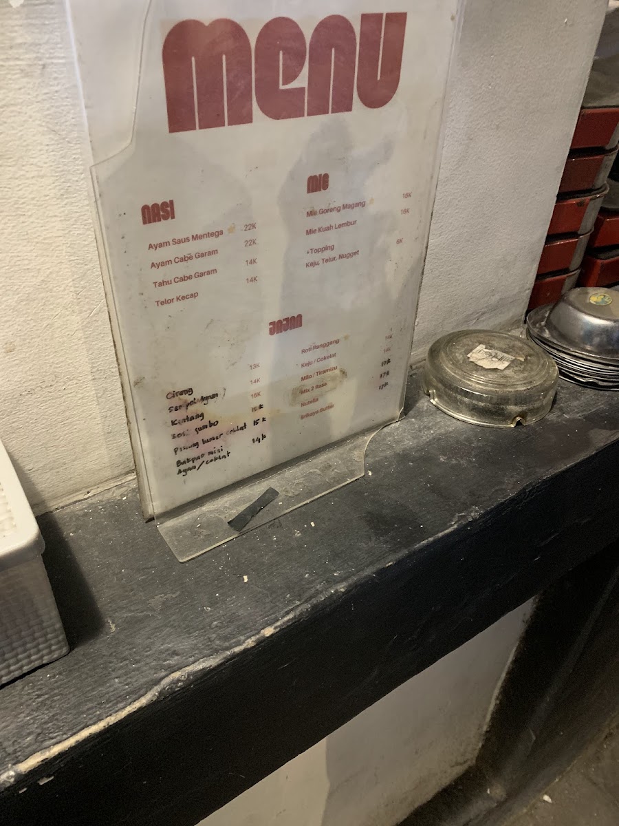 Kedai Korporat jl. Opak Darmo SBY Menu 4