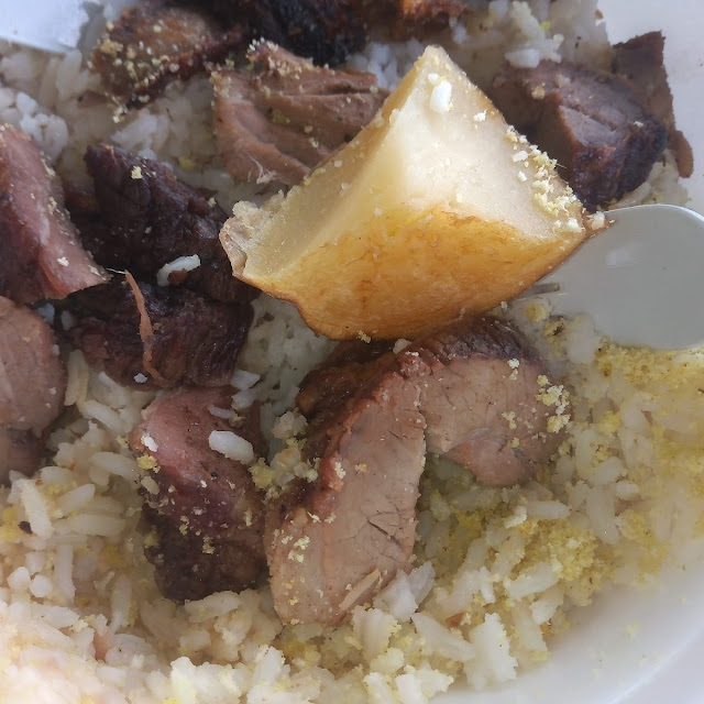 Churrasco Requentado Com Batata Doutro Dia