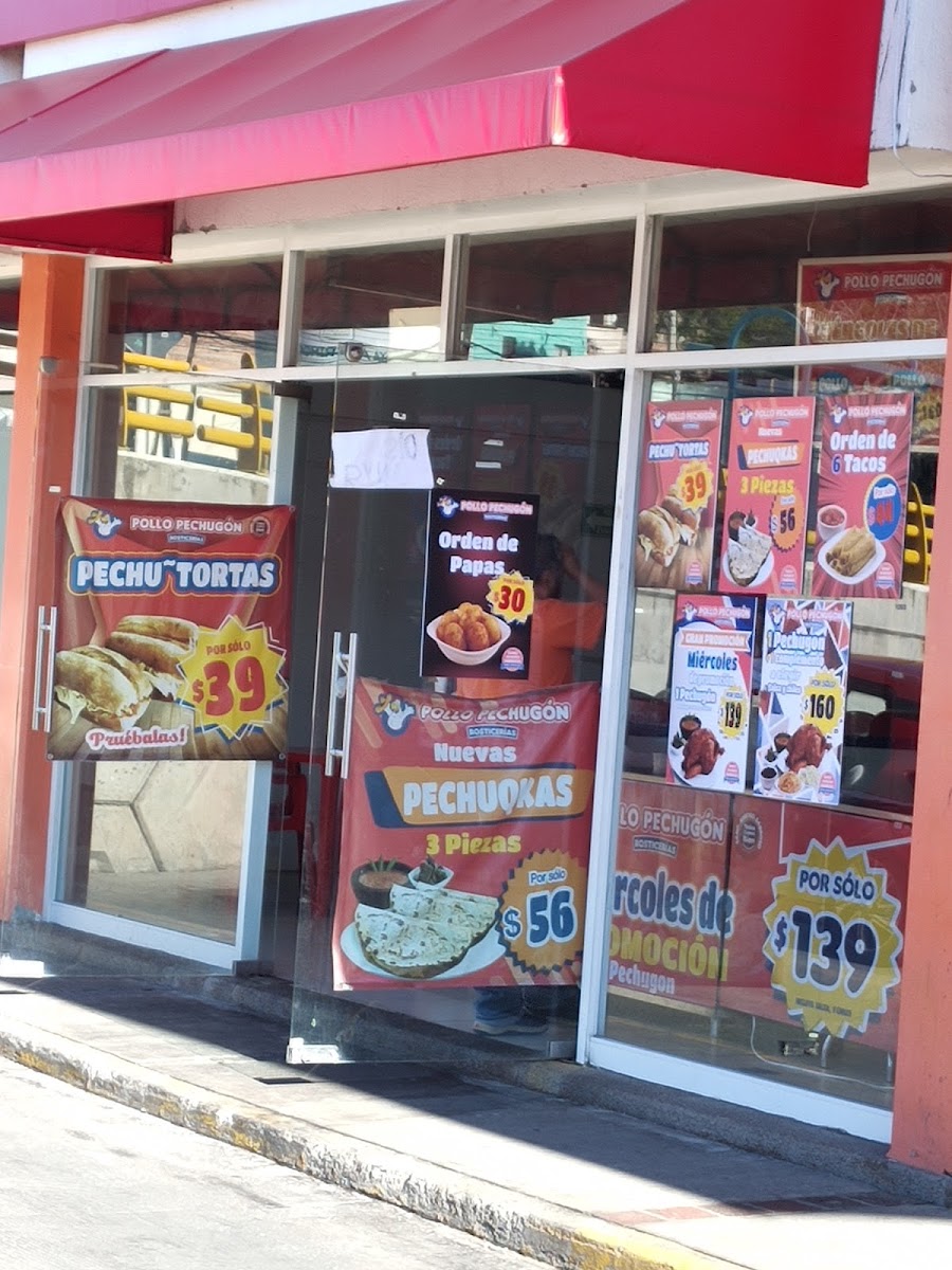 El Pechugón, Rosticerias Menu 1