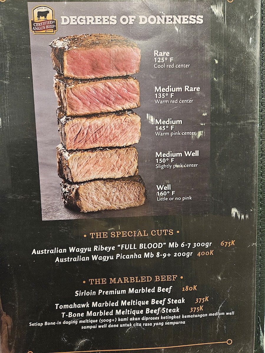Sijun Steak Menu 4