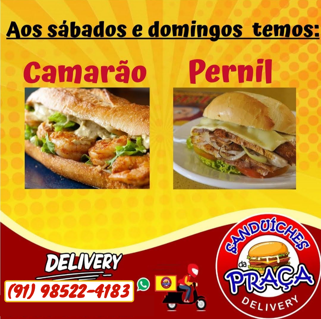 Sanduíches da Praça | Lanche No Bengui Menu 4