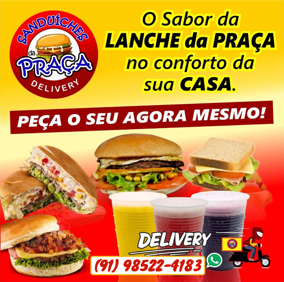 Sanduíches da Praça | Lanche No Bengui Menu 5