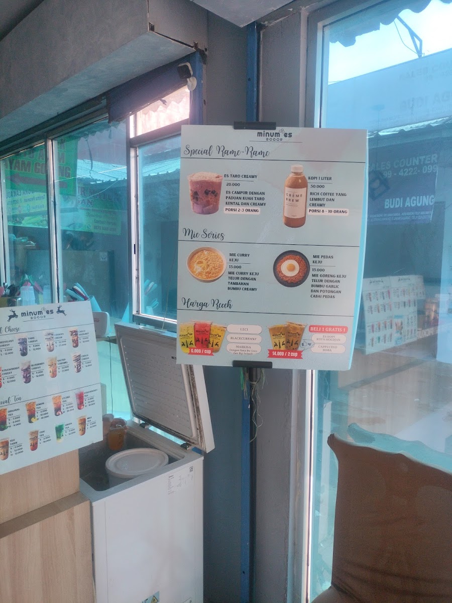 Minum Es Indonesia Tanah Sereal Menu 5
