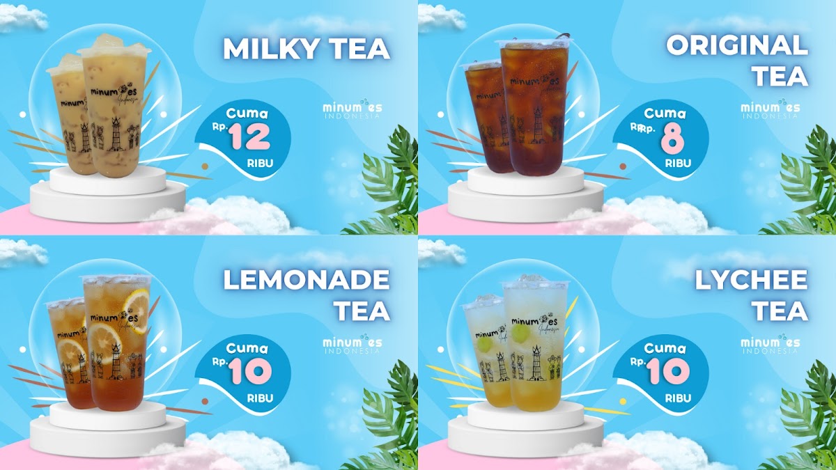 Minum Es Indonesia Tanah Sereal Menu 9