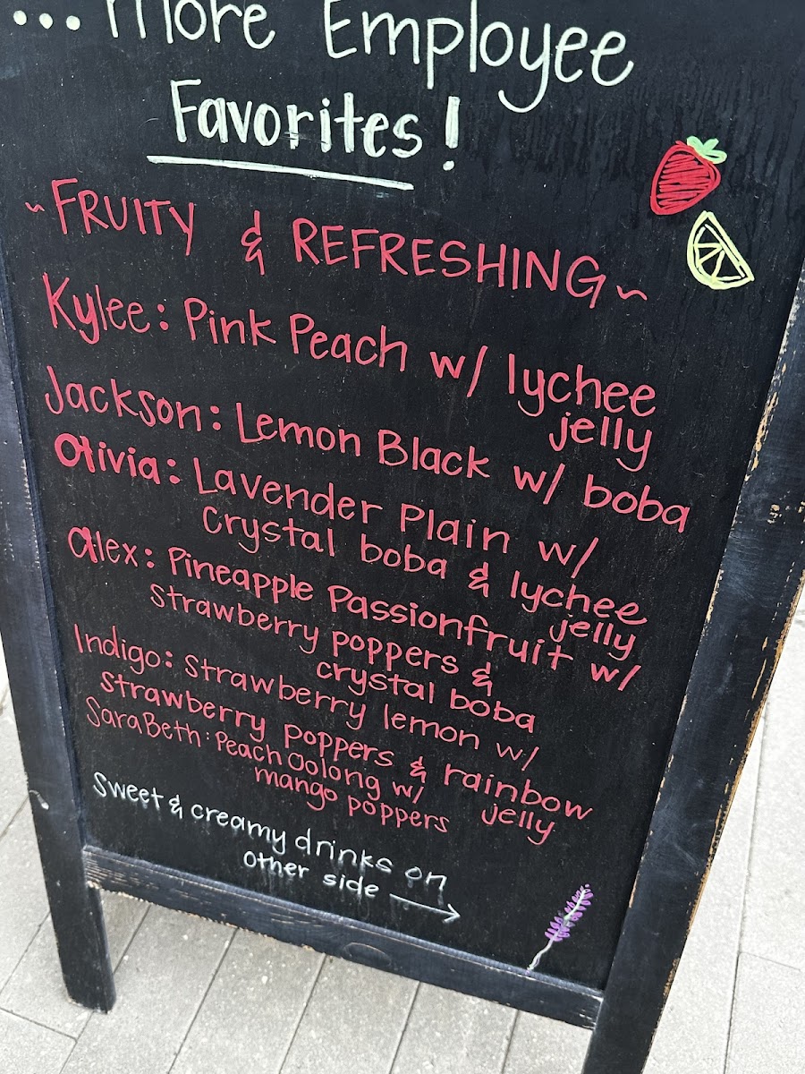 B&K Tea Cafe Menu 10