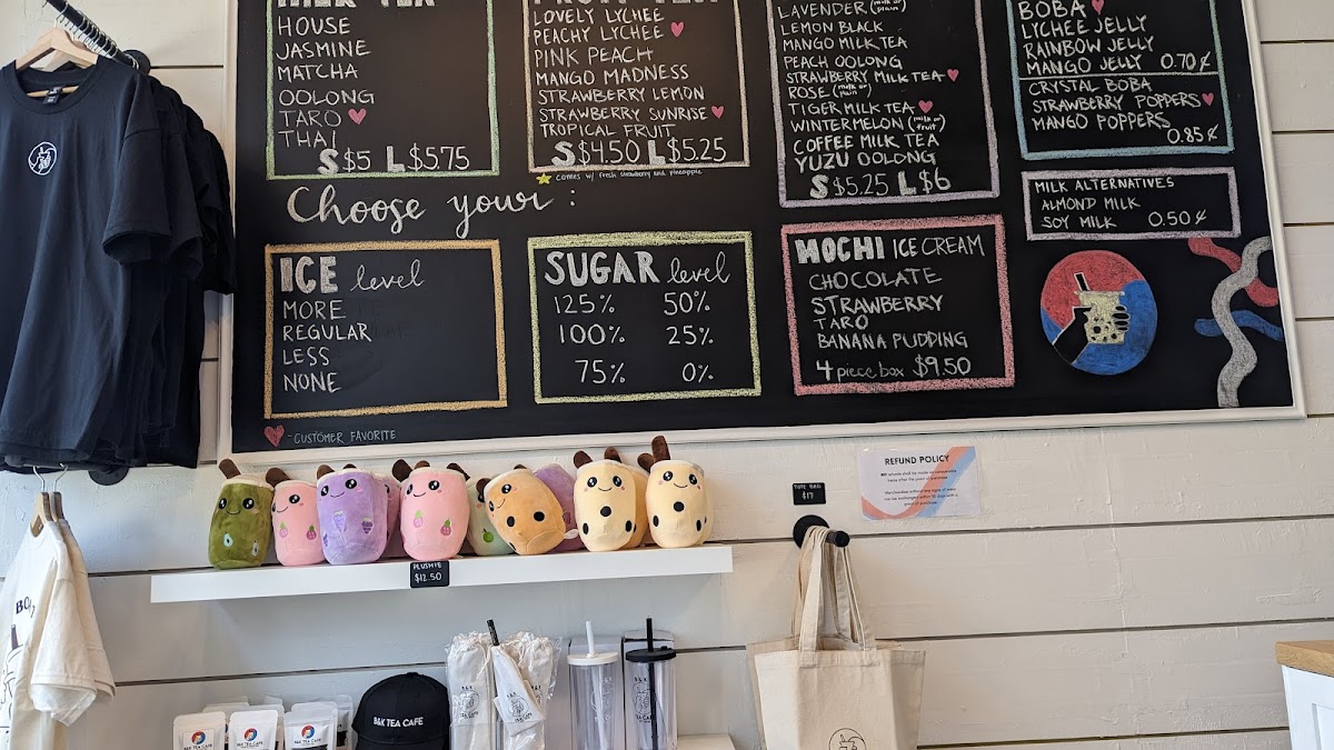 B&K Tea Cafe Menu 8