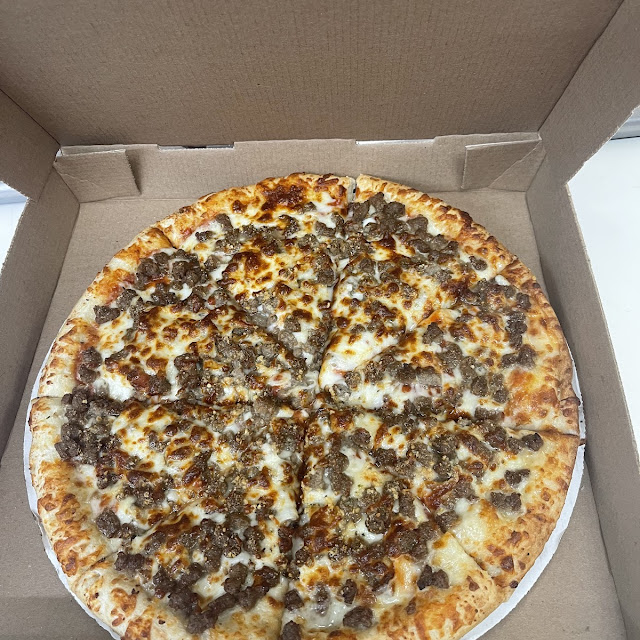 Beef Cheese Pizza