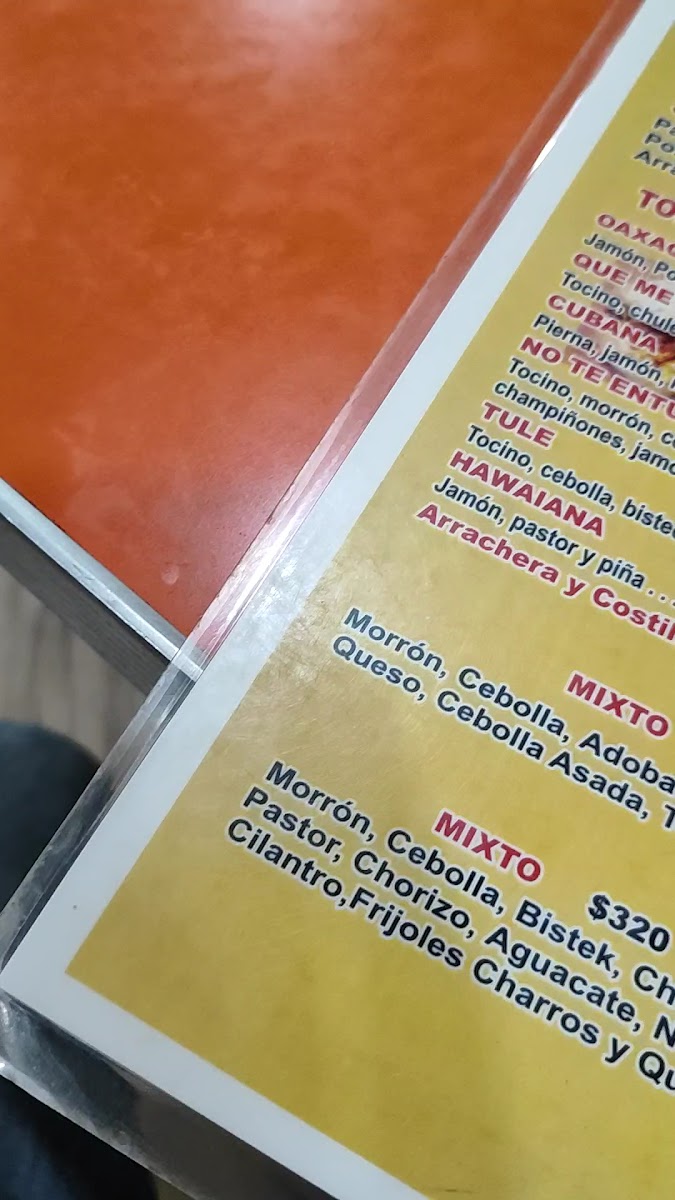 Taqueria Oaxaqueña Mazatlan Menu 2